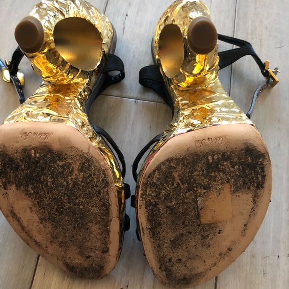 LV runway sandal satin size 38 - Picture 6 of 8